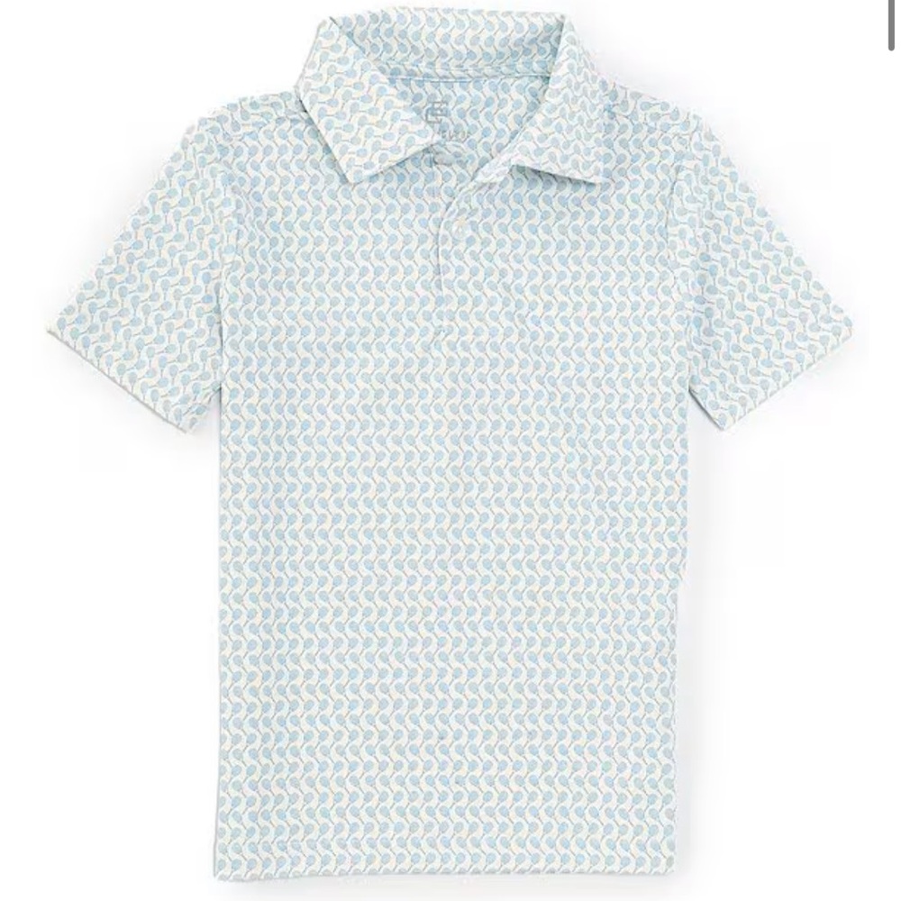 Kids Patterned Polo Shirt